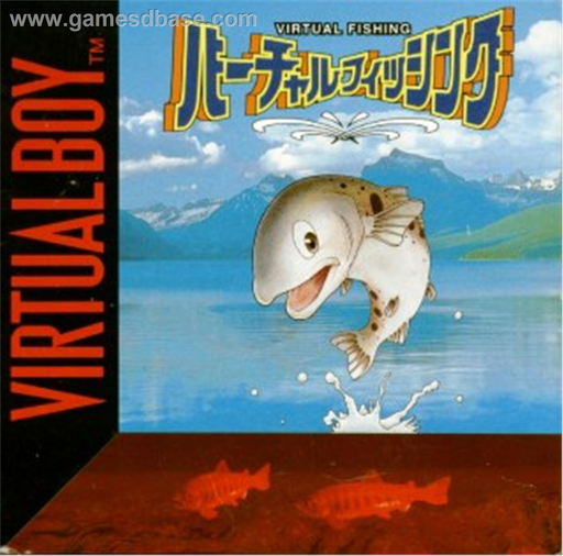 Virtual Fishing box art for Virtual Boy